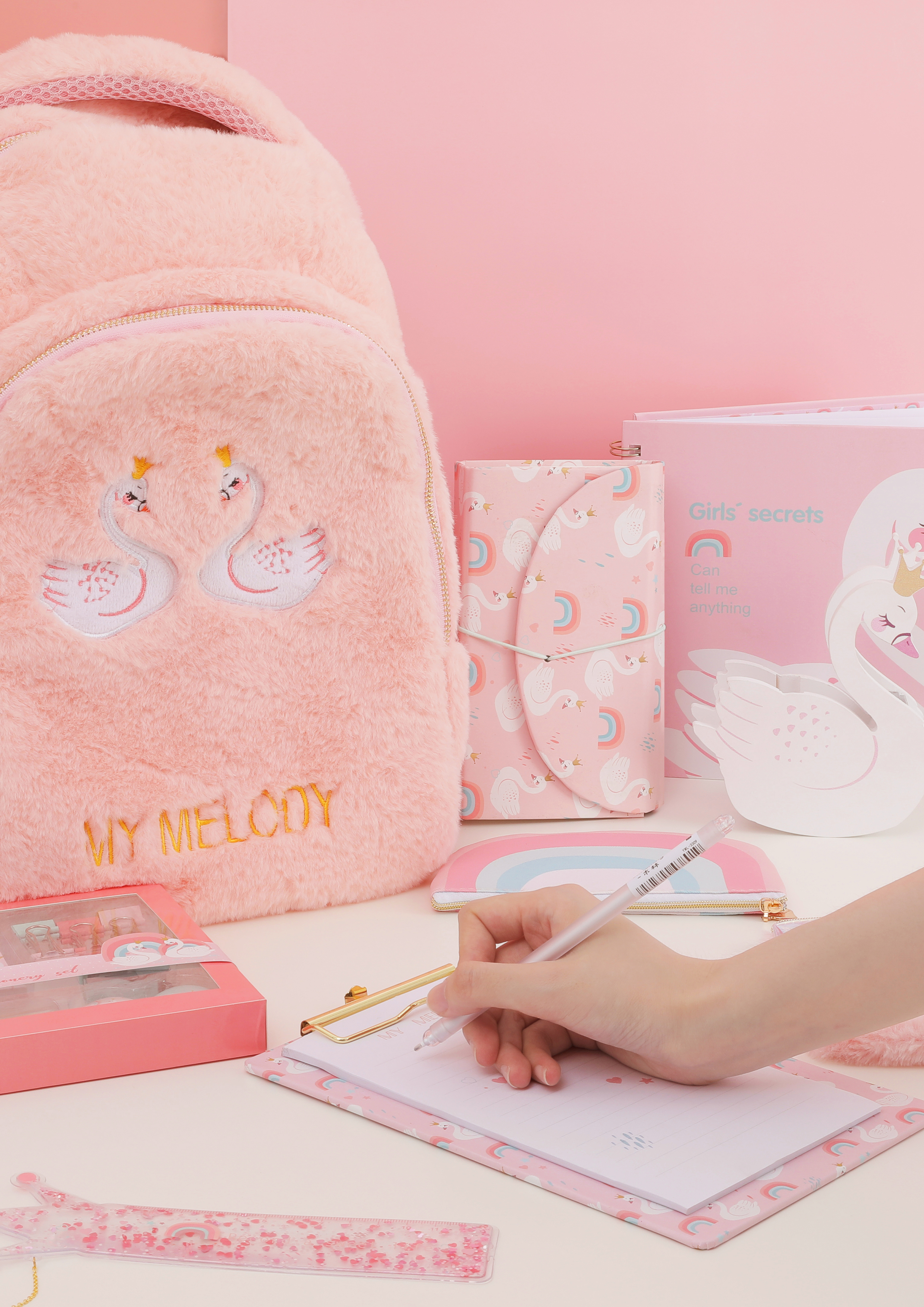 Back to shcool Stationery Swan Series