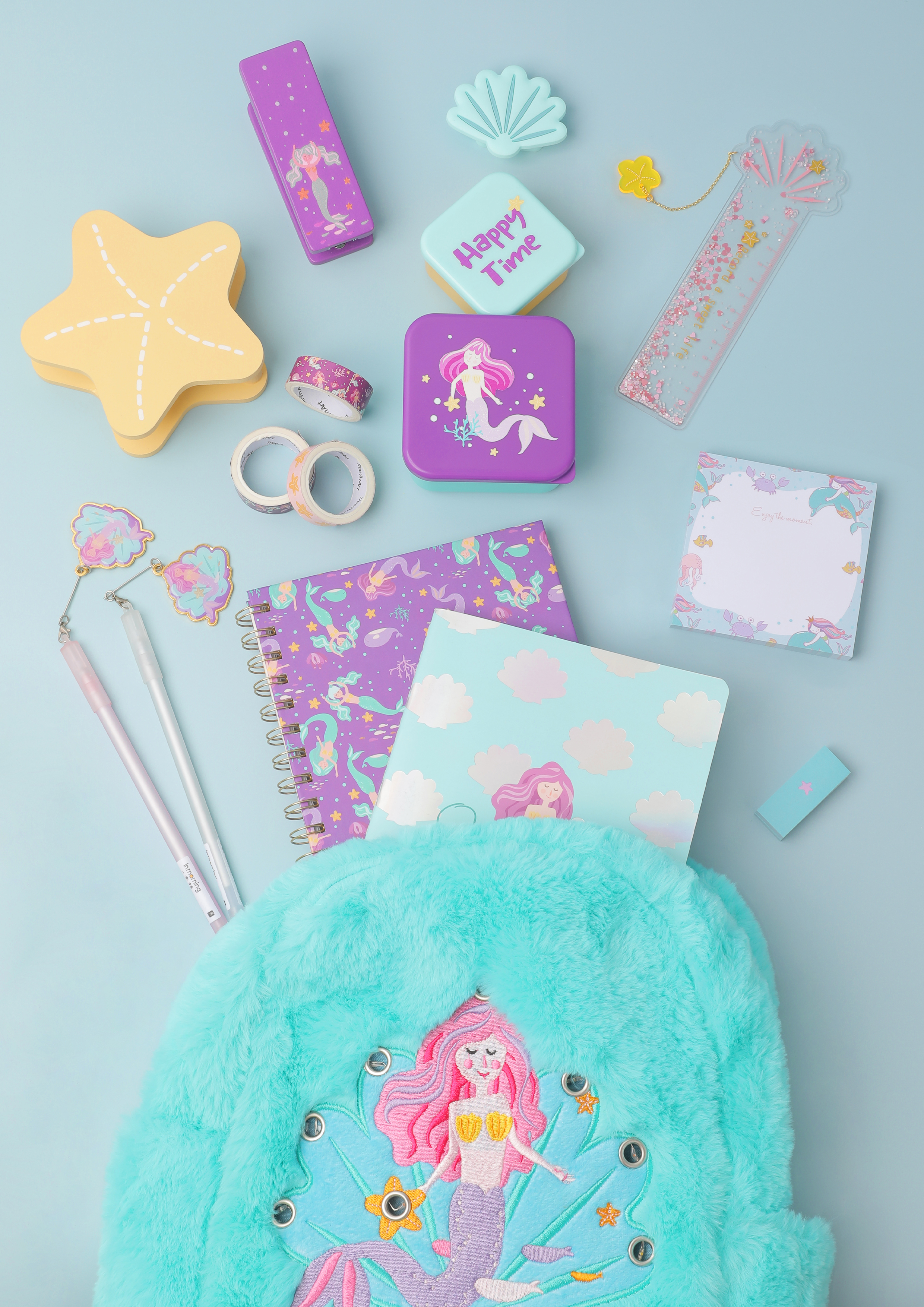 Back to shcool Stationery Mermaid Style